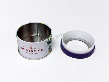 Китай Олово чая металла упаковывая с внутренней пластичной резиновой крышкой, коробкой хранения чая олова поставщик