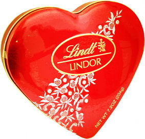 Китай Покрасьте коробку олова формы сердца для конфеты/помадки/шоколада/печений поставщик