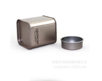 Китай Таможня печенья специи напечатала коробку олова металла чая небольшой прямоугольной мяты подарка новую с круглой крышкой поставщик