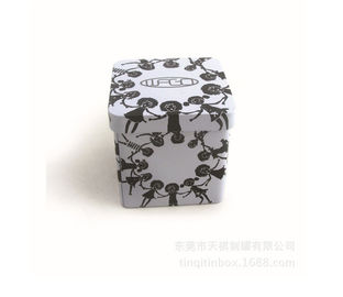 Китай Качество еды упаковывая прямоугольную коробку олова с подгонянный напечатанный для чая поставщик