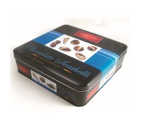 Китай Повторно использованная материальная коробка олова конфеты коробки олова шоколада подарка валентинки/печенья прямоугольника поставщик