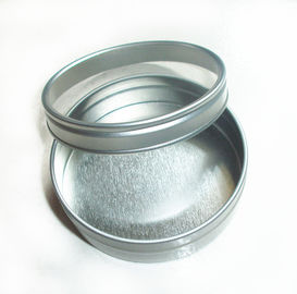 Китай Цвет серебра коробки олова конфеты круглый с ясным окном, круглыми контейнерами олова поставщик