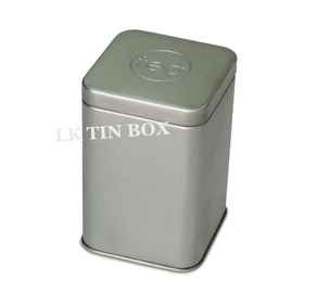 Китай Коробка олова квадрата крышки штепсельной вилки металла Airtighted для хранения травяного чая поставщик