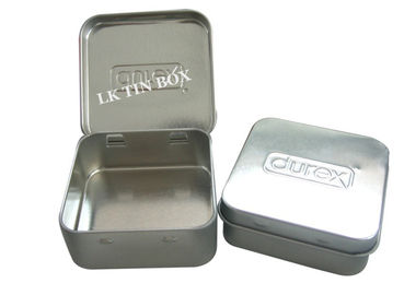 Китай Выбитый квадратный малый металл залуживает печатание Boxe для секса презерватива Durex безопасного поставщик