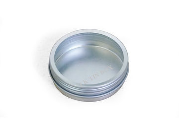 Китай Коробка олова простых серебряных малых контейнеров металла круглая с крышкой d 70 x 23mm винта поставщик