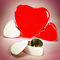 Покрасьте коробку олова формы сердца для конфеты/помадки/шоколада/печений поставщик