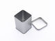 65кс65кс90Хмм Сандбластинг простой штейновый законченный квадратный ящик для хранения олова чая поставщик