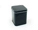 контейнер для свободного хранения чая, олов коробки олова черного квадрата металла 68кс68кс89мм хранения металла поставщик