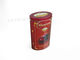 Коробки олова чая шоколада SGS логос красной овальной изготовленный на заказ печатая 110 * 74 * 190 mm поставщик