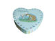 Жестяная коробка конфеты венчания сердца форменная с выбитой крышкой, трудной конфетой в олов поставщик