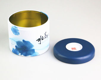 Китай Контейнеры чая тар для хранения чая контейнеров олова чая D100mm круглые для свободного чая поставщик