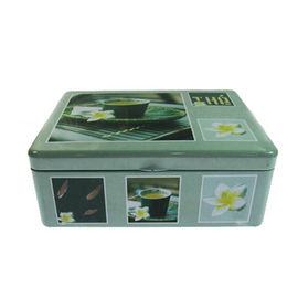 Китай Квадратное олово чая коробки металла пакета Tinplate олов чая год сбора винограда олов хранения чая коробки олова чая поставщик