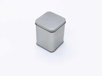 Китай 65кс65кс90Хмм Сандбластинг простой штейновый законченный квадратный ящик для хранения олова чая поставщик