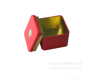 Китай Квадратные коробки олова подарка для контейнеров Кадды чая с коробкой наушников крышки поставщик
