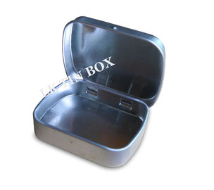 Китай Коробка олова мяты металла Tinplate малая миниая с печатанием и прикрепленной на петлях окном крышкой поставщик