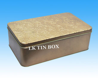 Китай Коробка упаковывая для игрушек, коробка олова малого пустого металла прямоугольная прямоугольника металла поставщик