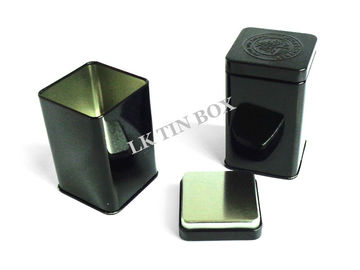 Китай Коробка олова Airtighted пустая квадратная для черного чая, квадратных контейнеров олова поставщик